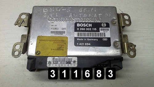 BMW 5ER ECU AUTOMATIKGETRIEBE 2.5 BOSCH 0260002115 ORIGINAL 1990