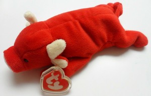 tabasco the bull beanie baby value