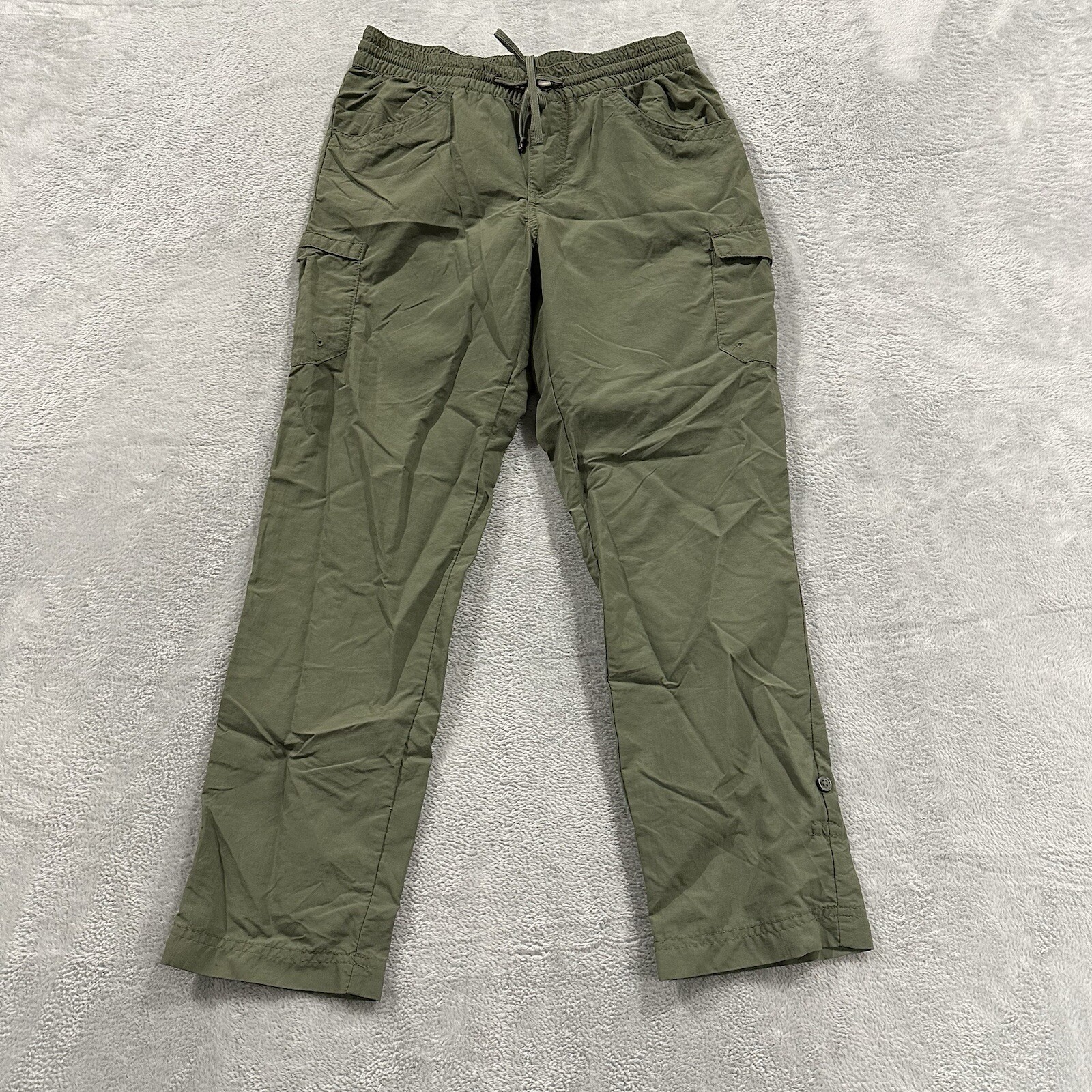 Columbia Cargo Pants Women Small 27 L Green Y2K Active-image