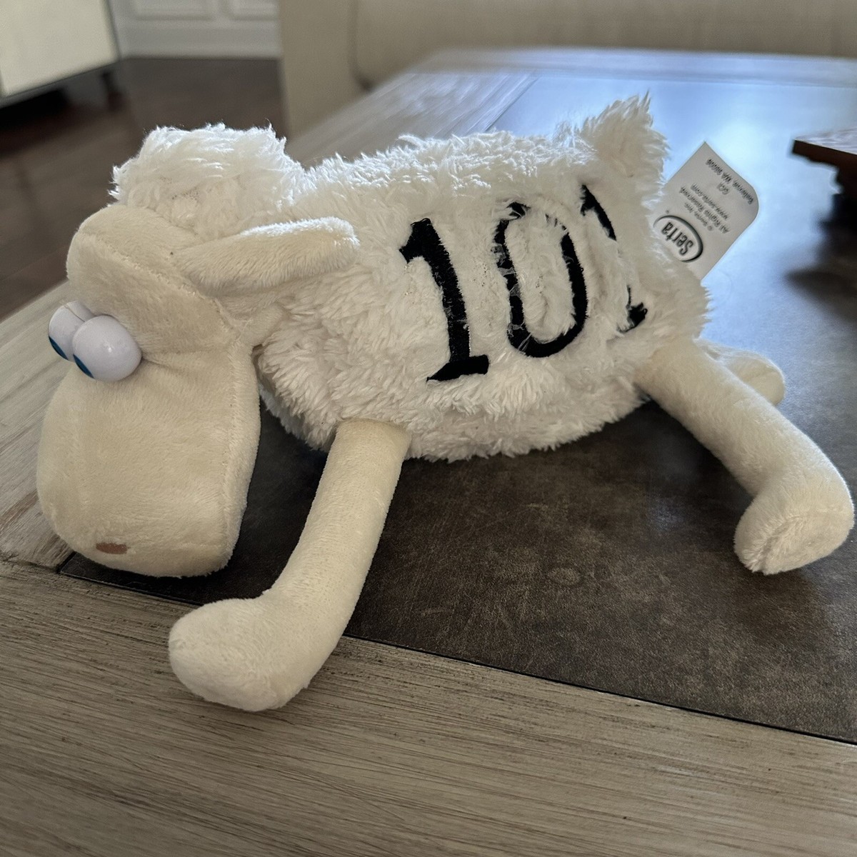Serta Sleep Number Sheep Lamb Number 101 Stuffed Plush Animal 8