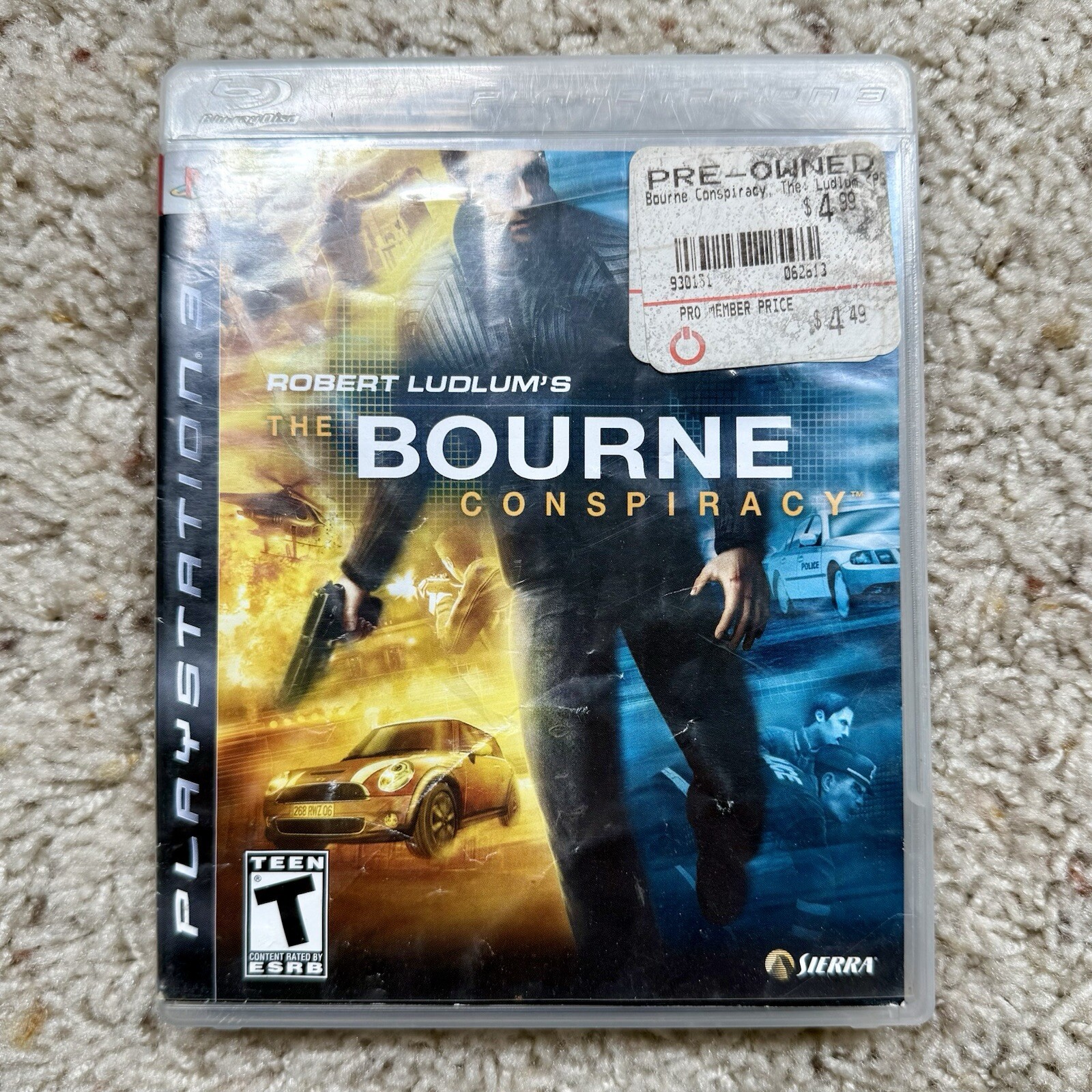 Robert Ludlum's The Bourne Conspiracy Playstation 3 PS3 PREOWNED COMPLETE CIB