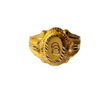 Certified Solid 22K/18K Yellow Fine Gold Gorgeous Design Kids Ring Size-1