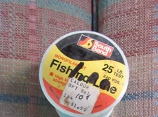 South Bend Monofilament Fishing Line 25 Pound Test No M-1420  220 yds Vtg NOS