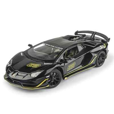1:24 Lamborghini Aventador SVJ63 Alloy Racing Car Model Diecast