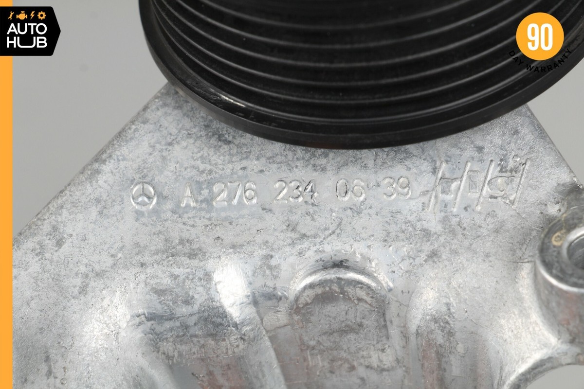 14-20 Mercede W212 E400 Belt Tensioner Lever Pulley 2762340639 OEM  