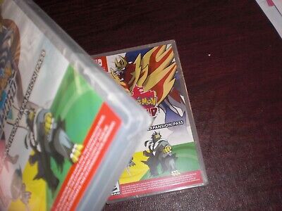 Pokemon Shield + Pokemon Shield Expansion Pass Nintendo Switch plus in case  45496597214