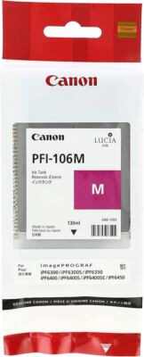 Canon PFI-106M Original Magenta Ink Cartridge 130Ml