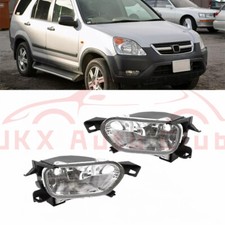 For Honda CR-V CRV 2002 2003 2004 n 2Pcs Lens LED Front Bumper Fog Light Lamps