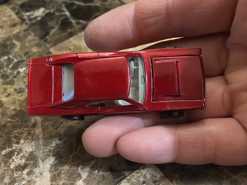 VINTAGE 1968 MATTEL HOT WHEELS REDLINE CUSTOM DODGE CHARGER RED WHITE INTERIOR - Picture 4 of 12