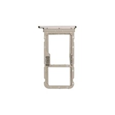 SIM microSD Card Tray Dual for Motorola Moto G60 Frosted Champagne Replacement