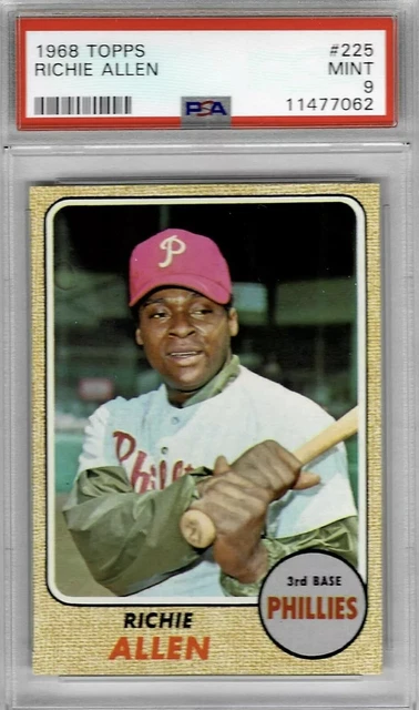 1968 Topps #225 Richie ALLEN Dick Allen PSA 9 MINT Phillies Potential HOF