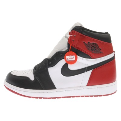 NIKE Air JORDAN1 RETRO HIGH OG BLACK TOE 555088-125 JORDAN 1 TOP 