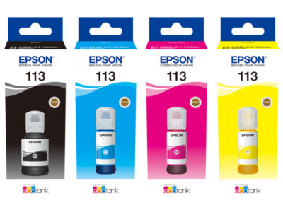 Epson 113 Tinte EcoTank ET 5150 5170 5800 5850 5880 16150 16600 16650 Original