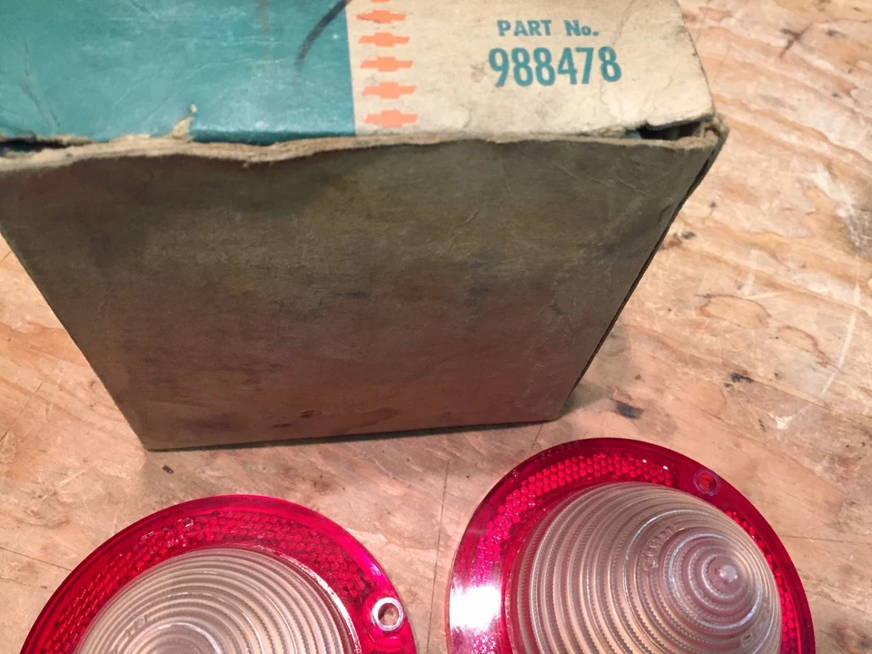 Chevrolet Biscayne Brookwood 1961 como nuevo GM kit de lentes de luz de respaldo 988478 Foto 3 de 3