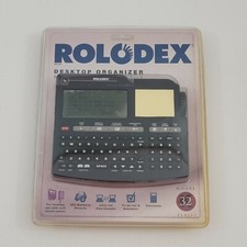 Vintage Rolodex 32K Electronic Desktop Organizer EL4132 New 1994