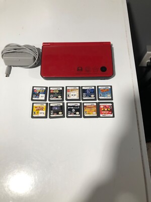 Nintendo DSi XL 25th Anniversary Limited Edition Handheld Gaming System - Red