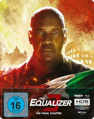 The Equalizer - The Final Chapter [4K UHD Blu-ray & Blu-ray im Steelbook/Neu/OVP - Bild 1 von 4
