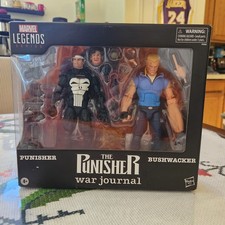 Hasbro Marvel Legends The Punisher vs Bushwacker 2 Pack Figure New Open Box
