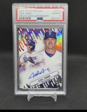 2023 Topps Pristine - Fresh Faces Autographs Josh Jung #FFA-JJ (AU, RC) Rangers