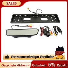 Rückfahrkamera Funk Kabellos HD Wasserdichte Weitwinkel IR 4.3" Monitor 170°