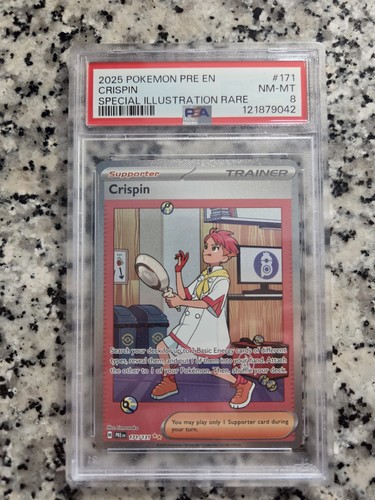 Crispin graded PSA 8 for sale on eBay