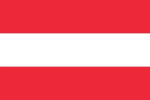 Austria Flag Self Adhesive Sticker