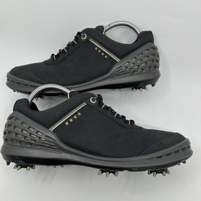 Ecco Cage Evo Hydromax Golf Spike Golf Shoes Black EU41 Mens US Size 7/7.5