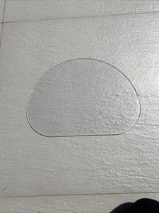 Glas Tür Fenster DV80F5E5HGW Passend für Samsung Wärmepumpentrockner Trockner