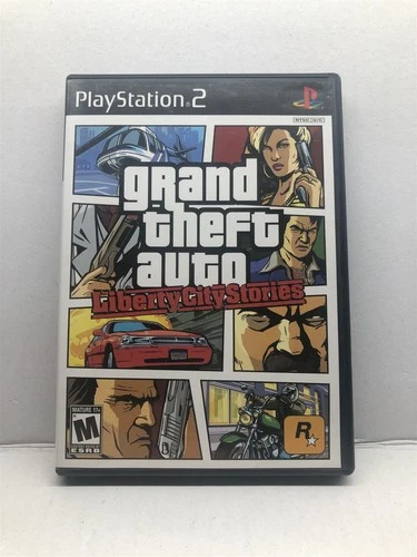 Grand Theft Auto: Liberty City Stories (PlayStation 2 2006) Clean Tested Working