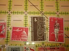 Vintage US Airmail Stamps Lot 10 Used Amelia Earhart Liberty Bell Audubon Aviati — photo 4
