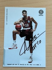 Leandro Bolmaro FC Bayern M&uuml;nchen Autogrammkarte original signiert #46192