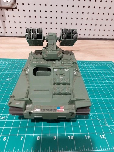 1983 VINTAGE HASBRO G.I JOE COBRA WOLVERINE MISSILE TANK Incomplete