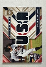 2018 Panini Elite Extra Edition - USA Materials Bryan Reynolds #USAM-BR Gold /99