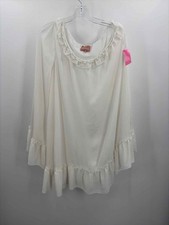 Show Me Your Mumu White Size Large Shift Knee Length Long Sleeve Dress