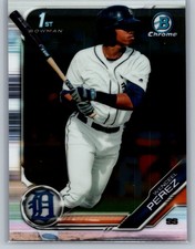 2019 Bowman Chrome #BCP-216 Wenceel Perez Prospects *TI