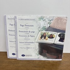 Creative Memories 7 x 7 Album Page Protectors Lot of 2 24 Total NEW in Package