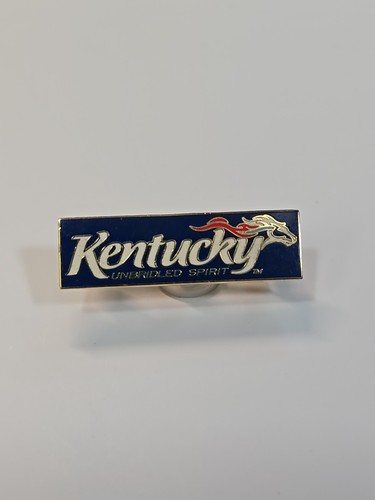 Kentucky Travel Souvenir Lapel Hat Jacket Pin Unbridled Spirit