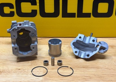 NOS OEM McCulloch Mini Mac 35 Cylinder/Crankcase/Piston/Rings/Wristpin  (B 97)