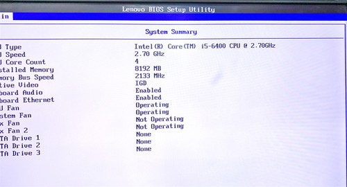 Lenovo ThinkCentre M700 SFF i5-6400 2.7GHz 8GB 240GB SSD Win10 Pro Desktop Lot 9 - Picture 9 of 11