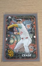 2024 Topps Holiday - Dylan Cease #H97 Silver Glitter