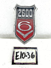 Oem Ford 1973 1974 Mercury Capri Fender Ornament Emblem Trim V6 2600 E10-36