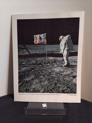 1969 NASA Apollo Mission Photo Print The Lunar Module Edwin Aldrin Jr. Astronaut