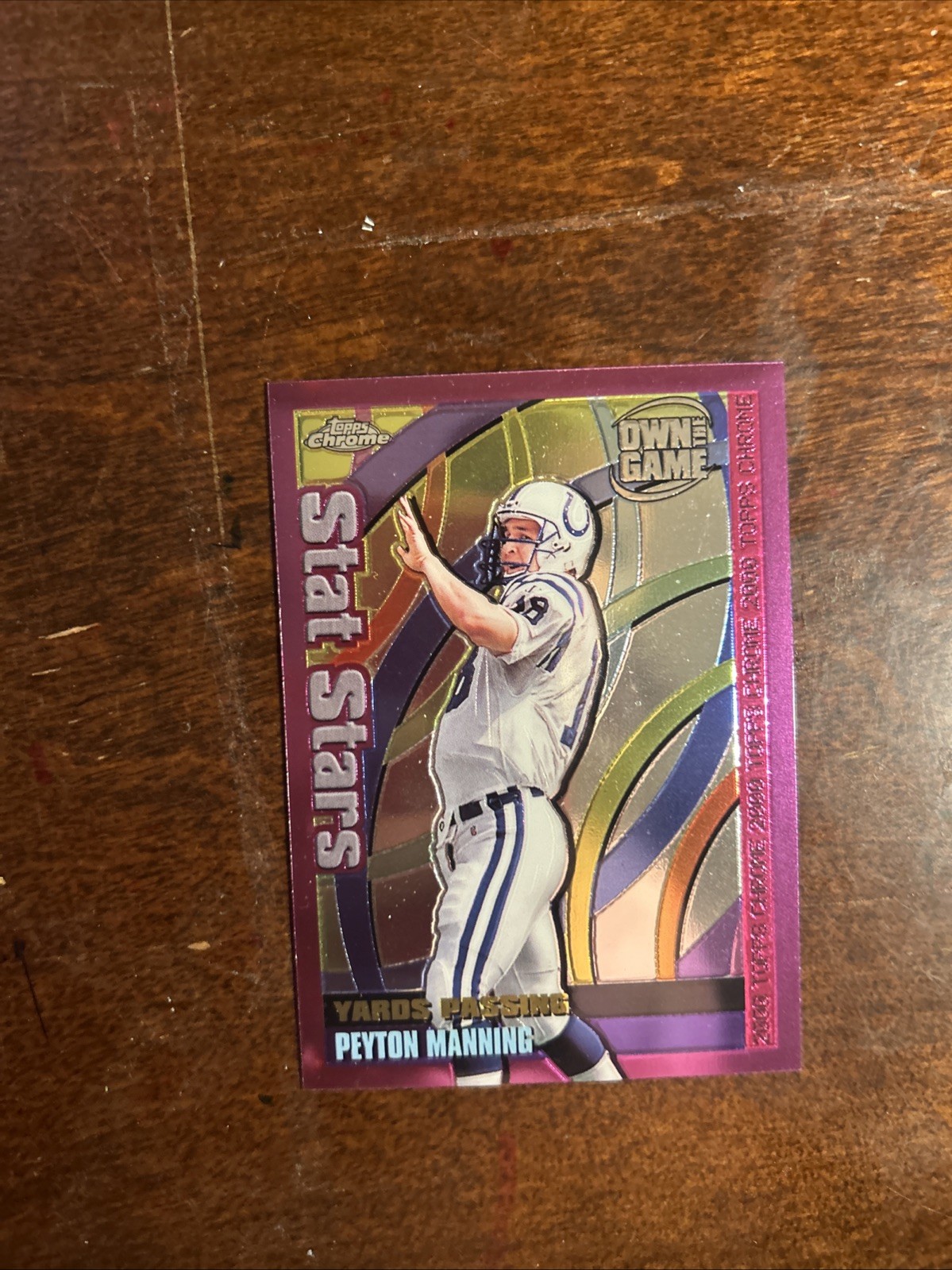 2000 Topps Chrome - Own the Game Peyton Manning #OTG3 Refractor