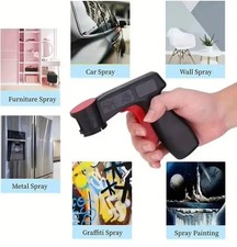 Instant Aerosol Trigger Handle Can-Gun   2 Pack  Converts Spray Cans into Spray