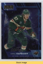 2023-24 O-Pee-Chee Platinum Cosmic Blue Variant Kirill Kaprizov #90 READ 1u0f