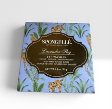 NEW Spongelle Lavender Sky Multi Use Body Wash Infused Buffer 3oz