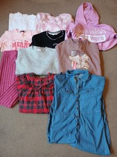 Joblot Girls Clothes Large Bundle 8-9 Years Tops Jumpers M&S Next