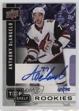 2017 National Convention Top Shelf Rookies /75 Anthony DeAngelo Auto 09h2