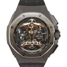 Audemars Piguet Royal Oak Concept Tourbillon Chrono Skeleton 26612TI Full Set