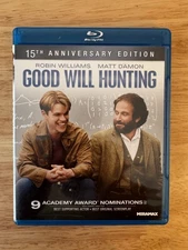 Good Will Hunting 15th Anniversary Edition (Blu-ray, 1997) Matt Damon Robin Will